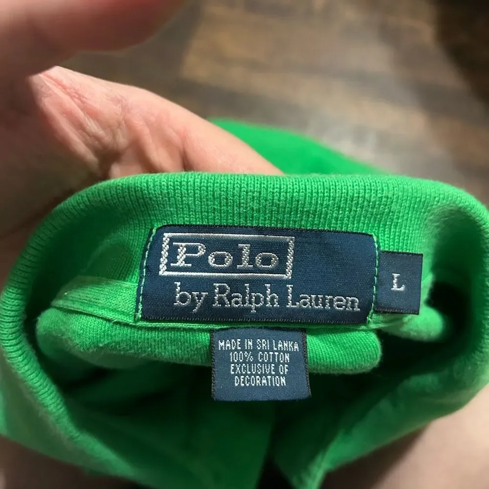 Vintage Polo Ralph Lauren Green Polo Shirt